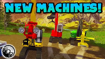The New Machines | Farming Simulator 2017 | Logging & Forestry #11
