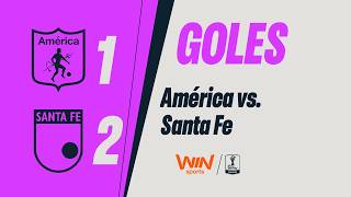 América vs. Santa Fe  (goles) | Liga Femenina BetPlay Dimayor 2026 | Fecha 6