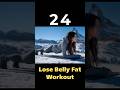 Lose Belly Fat Workout