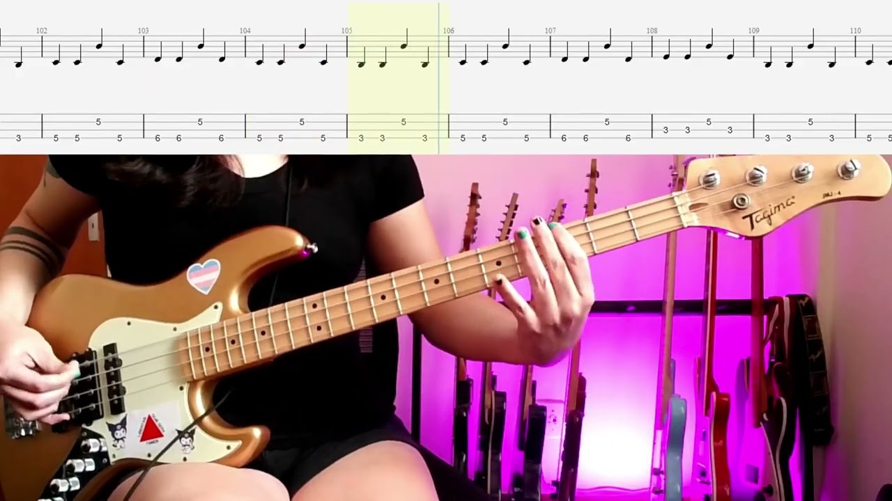 Type O Negative - Anesthesia (Bass Cover With Tabs)