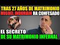 Tras 27 años de matrimonio, Miguel Induráin ha confesado el secreto de su matrimonio infernal