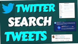 How to search old Tweets by user, word, date etc (PC & Mobile | 2018 | Twitter) screenshot 4