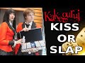 KISS OR SLAP WITH COSPLAYERS (ft. Jabami Yumeko and Ryota Suzui)