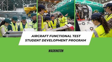 Building the next Generation of Manufacturing: Aircraft Functional Test Student Development Program