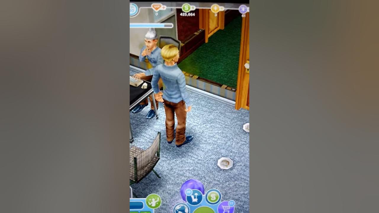 The Sims Freeplay Cleaning Up Pee Puddles! YouTube