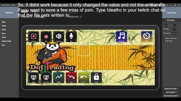 Twitch Value / Death Counter - Touch Portal