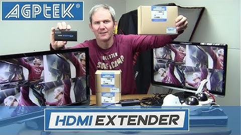 HDMI Network Extender - Watch Security Cameras on Multiple TVs