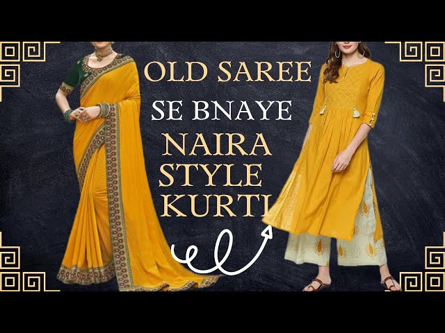 Convert Old Saree Into Fancy Kurti|पुरानी Saree से बनाए Fancy कुरती | New  model dress, Fancy kurti, Fancy blouse designs