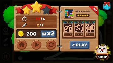 Brainy Rush Wood Block Physics Puzzle Level 6 7 8 9 10 Walkthrough