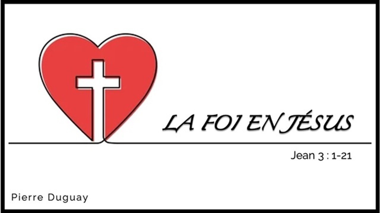 La foi en Jésus