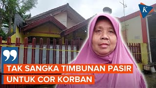 Timbunan Semen dan Pasir Terlihat Sebelum Jasad 2 Wanita yang Dicor Ditemukan di Bekasi