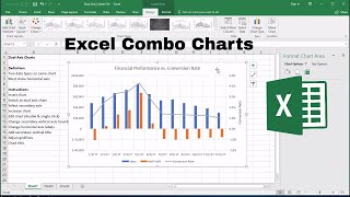 excel combo chart: how to add a secondary axis
