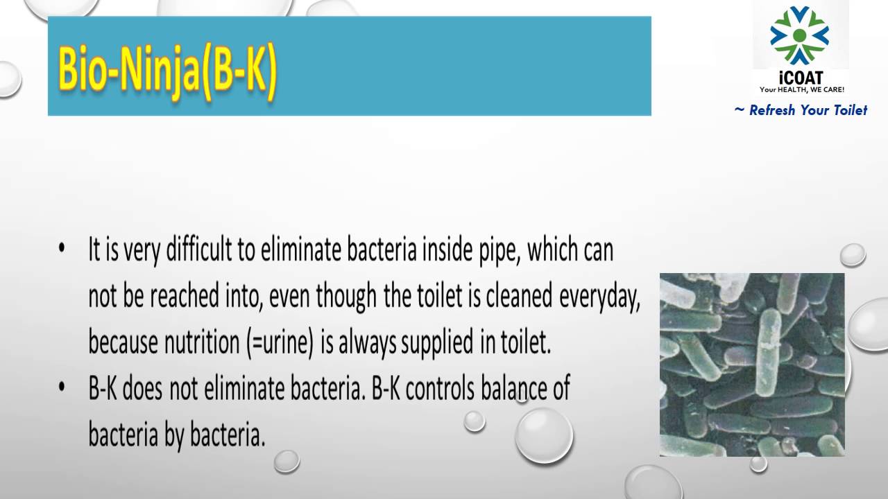 By using Nano Photocatalyst and Bio-Ninja to remove bad odor