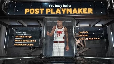 My Legend *Post Playmaker* is literally unstoppable best build in NBA2K20 (It’s Broken)