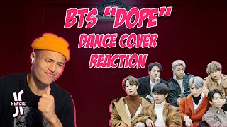 JR REACTS | CARLO DARANG reacts to dance covers of DOPE by BTS!