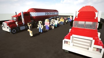 Traffic Dynamic ragdolls Realistic Physics Teardown Ep 2