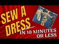 10 Minute Sewing Challenge - A Dress