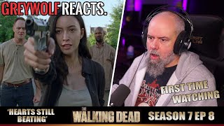 THE WALKING DEAD- Episode 7x8 &#39;Hearts Still Beating&#39;  | REACTION/COMMENTARY - FIRST WATCH
