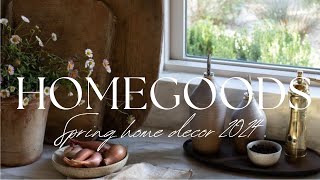 * NEW * HOMEGOODS SPRING DECOR 2024  I  SHOP WITH ME & HAUL .