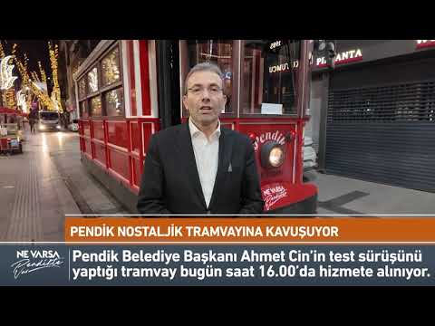 🚋 Pendik, nostaljik tramvayına kavuşuyor