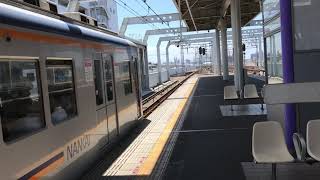 南海7100系泉佐野駅発車