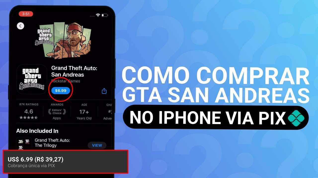 COMO INSTALAR GTA SAN ANDREAS NO IPHONE - YouTube