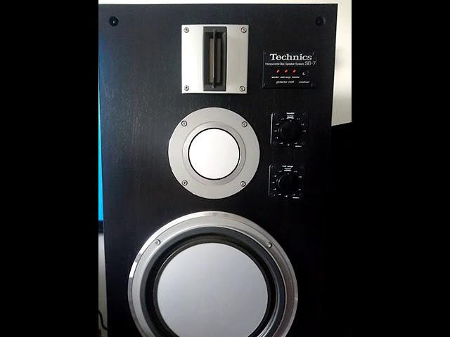 TECHNICS SB-7 HONEYCOMBO DISC SPEAKER SYSTEM - YouTube