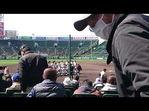 【選抜甲子園】大阪桐蔭  試合前の記念撮影