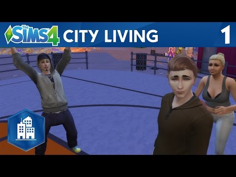 The Sims 4: City Living - ชีวิตคนเมือง ตอนที่ 1 พ่อหนุ่มจิตกร