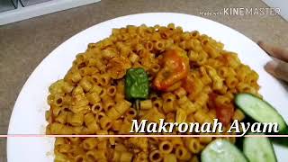 Resep masak makronah ayam yang gampang dan enak