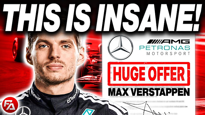 Max Verstappen Made HUGE DECISION After Announcing DEMANDS to Mercedes!