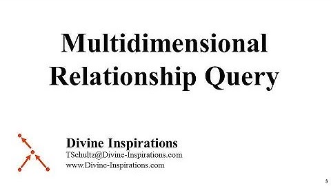 Multidimensional Relationship Query