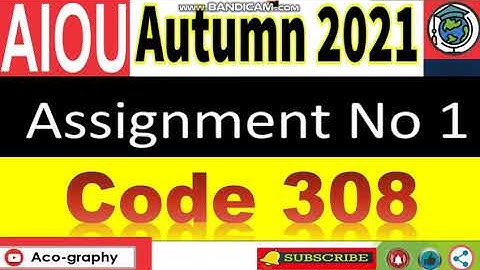 AIOU Code 308 Solved Assignment No.1 Autumn 2021 || Subject: General Science || Level: FA/ I Com