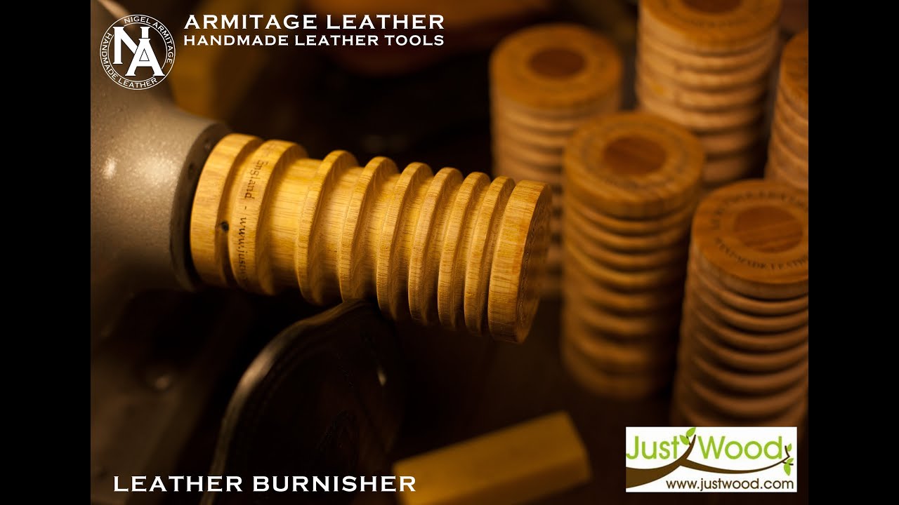 Leather Craft Tempered Glass Burnishing Slicker Burnisher Leather Tool 