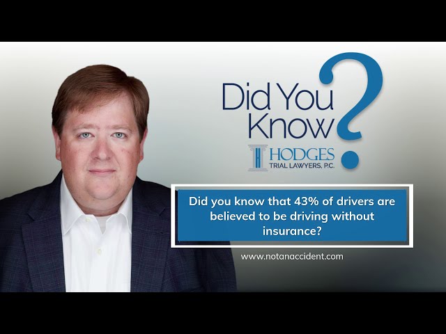 43% of Drivers are Believed to be Driving Without Insurance | Huntsville Car Accident Lawyers