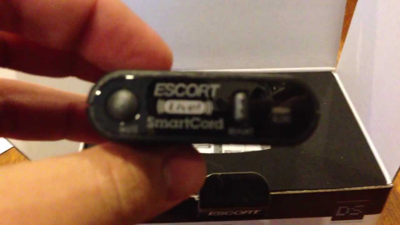 Escort SmartCord DirectWire with *Live* (iphone version) unboxing - YouTube