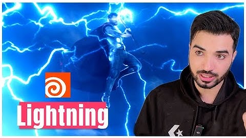 Easy lightning strike using Houdini 20.5