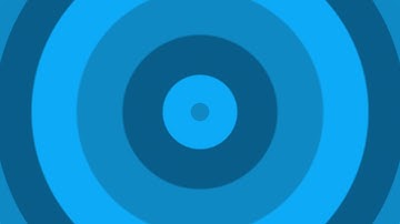 Retro Blue Colorful Circle  Tunnel Background Loop 4K(Free)