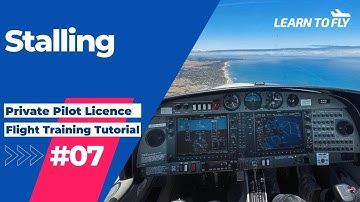 【Leer vliegen #7】Privévliegbrevet | E07 Stalling | #DiamondDA40 #Vliegtraining #PPL #RPL