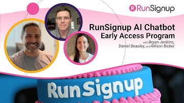 RunSignup AI Chatbot: Early Access Program