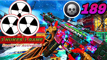 189 KILLS + "MCW" TRIPLE NUKE on SHIPMAS | Modern Warfare 3 Multiplayer (No Commentary)