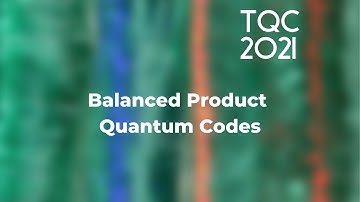 Balanced Product Quantum Codes - TQC 2021