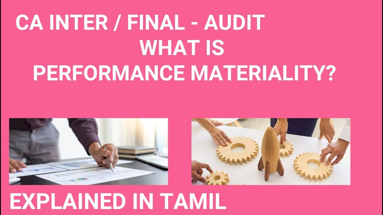 What is performance materiality?? #cafinalaudit #cainteraudit - YouTube