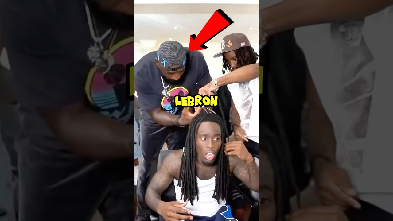 Леброн подстриг волосы Кая Сената💔😢