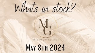 18 karat Gold Jewelry Stock May 8 2024