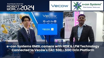 e-con Systems GMSL Camera with HDR + LFM Technology Connected to Vecow EAC 500 - SGC Orin Platform