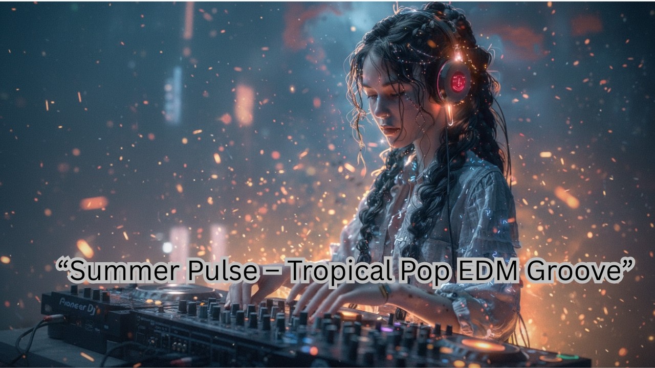 EDM Music Remix | Summer Pulse – Tropical Pop EDM Groove | Tropical Pop EDM Vibes | Bass Boosted.