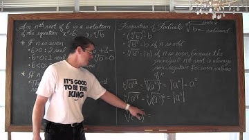 Multiplying & Dividing Radicals Properties of Roots