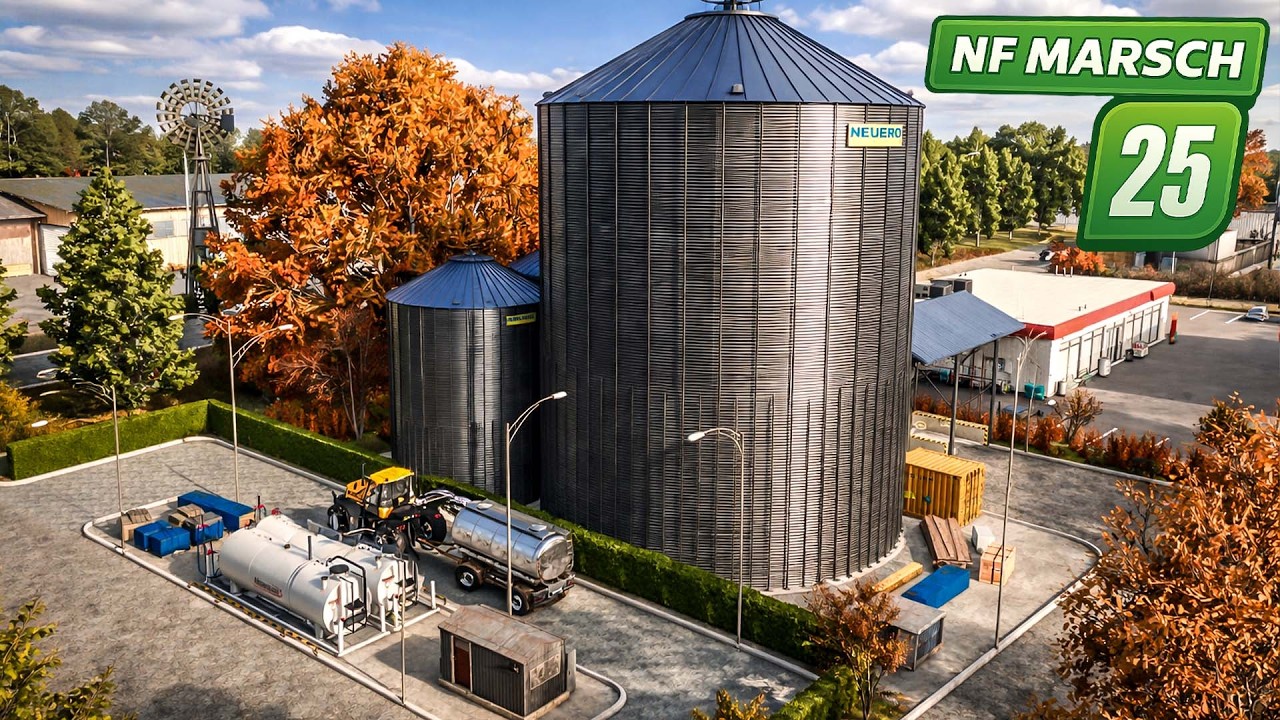 Wir kaufen den Getreidehandel am Hafen! & bauen noch einen Fermenter 🌊🚜 | NF-Marsch #98 | LS25