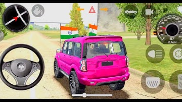 Thar (Song) 😈 Modified Mahindra Scorpio Car Games : ( Gadi Ka Cartoon ) Gameplay video Part - 1418